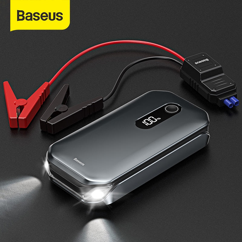 1000A Car Jump Starter Power Bank 12000mAh Portable Battery Station