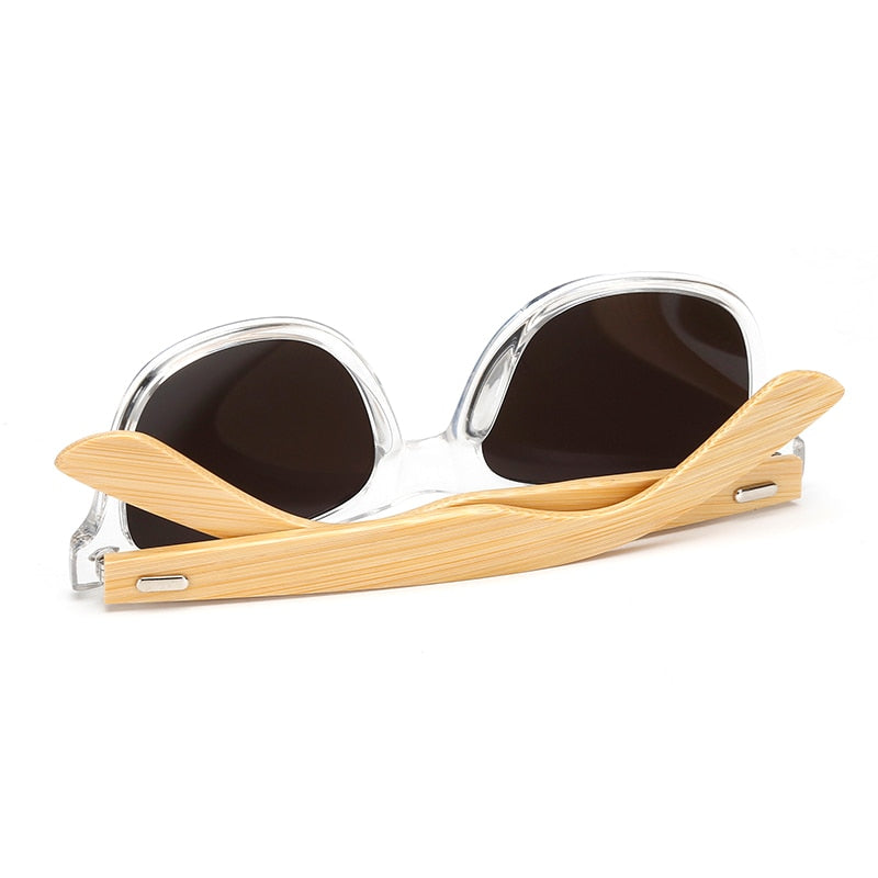 Wood Frame Style Sunglasses