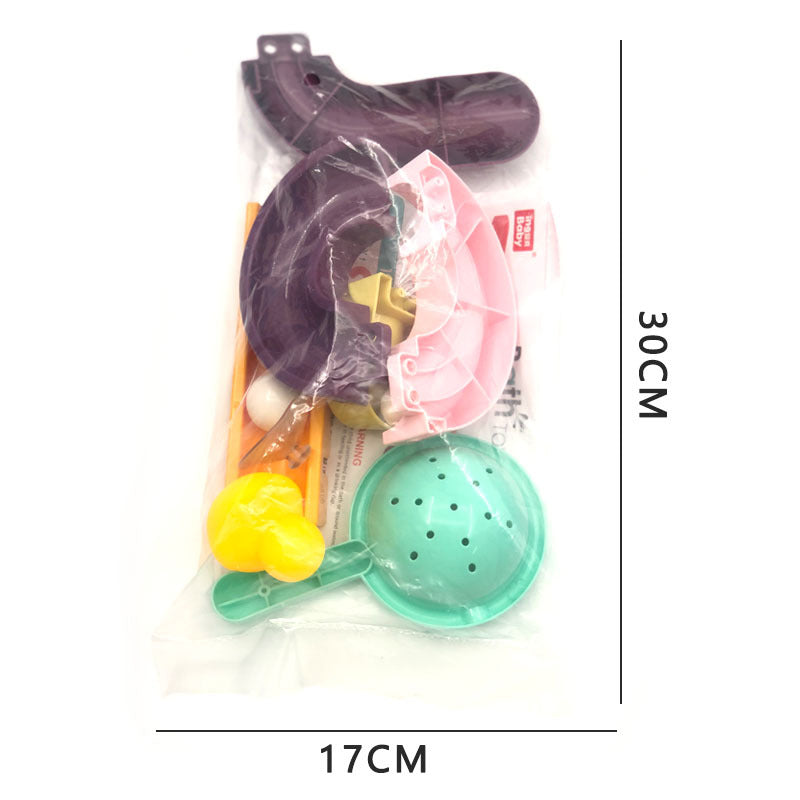 Bath Toys Bathroom Playing Water Assembled Track Slider
