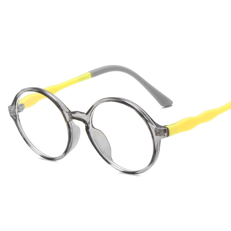 Round Frame Anti-blue Colorful Kids' Glasses