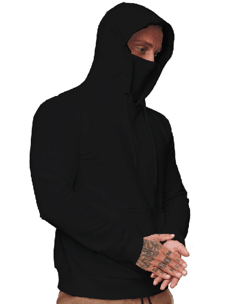 Sportswear Men's Sweater With Mask