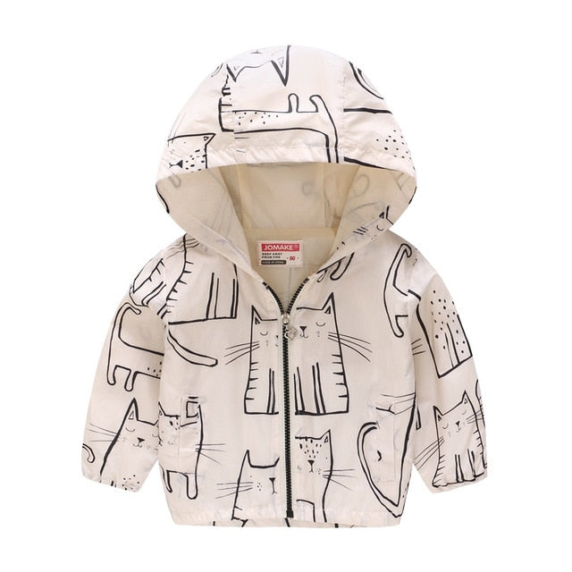 Children Windbreaker Hoodie-Toddler Baby Infant Sizes