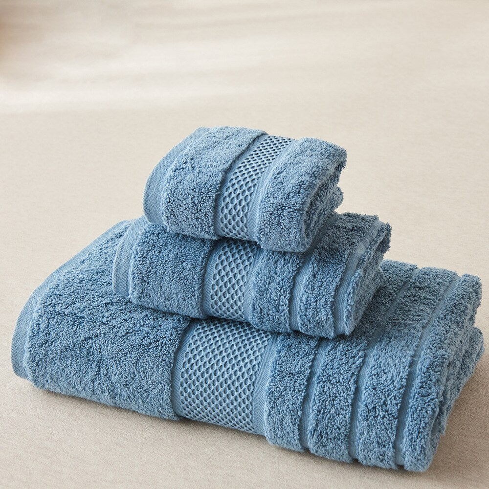 Bath Towel face Towels Egyptian cotton High-end hotel thickened wash towel SPA Towel set Strong water absorption