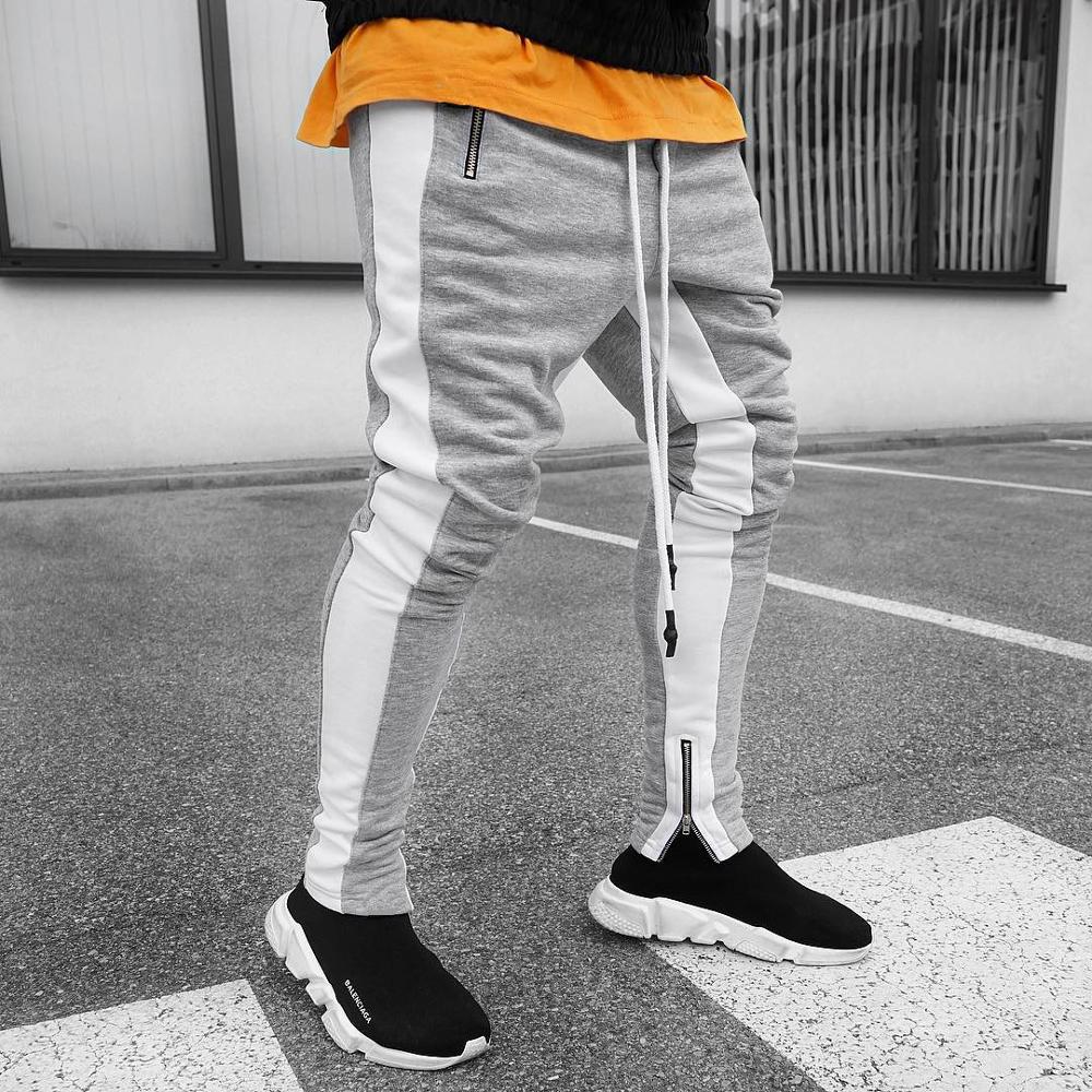 Mens Joggers Casual Pants Men Sportswear Tracksuit Bottoms