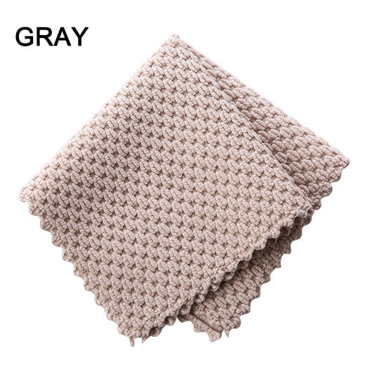 Microfiber towels for kitchen & Bathroom cleaning Absorbent Anti-grease