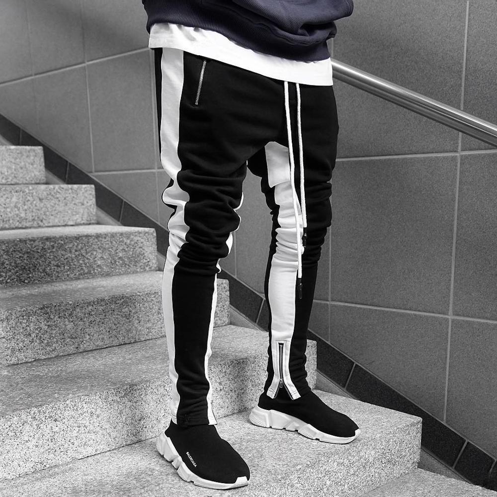 Mens Joggers Casual Pants Men Sportswear Tracksuit Bottoms