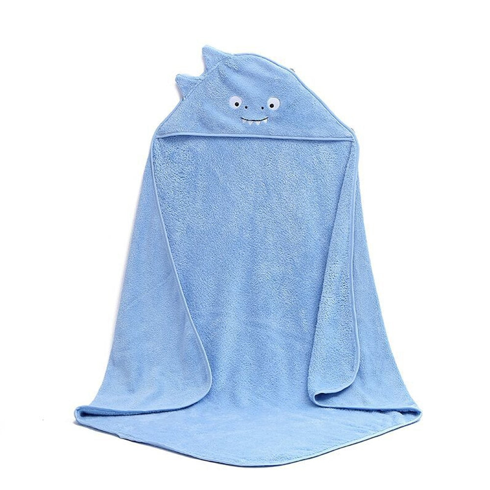 Baby Poncho Style Bath Towel