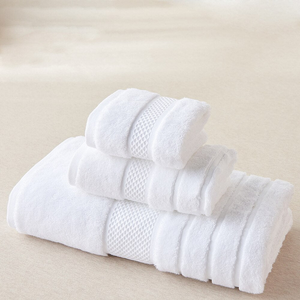 Bath Towel face Towels Egyptian cotton High-end hotel thickened wash towel SPA Towel set Strong water absorption