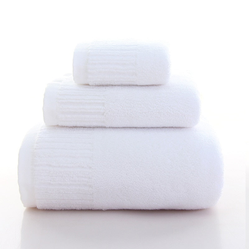 Cotton 3 Piece Towel Set 10 colors