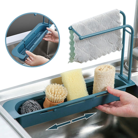 Kitchen Dish Sponge Soap Holder