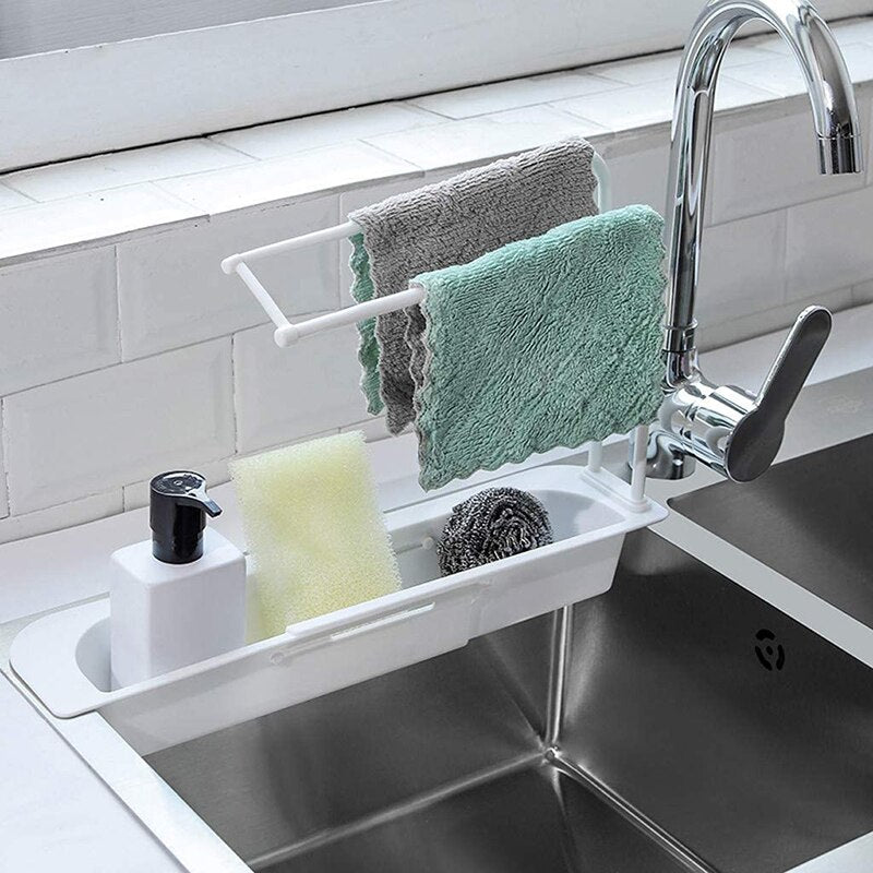 Kitchen Dish Sponge Soap Holder