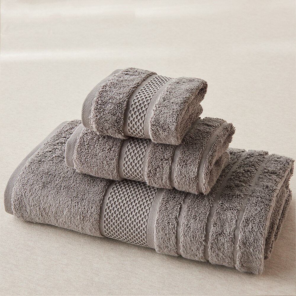 Bath Towel face Towels Egyptian cotton High-end hotel thickened wash towel SPA Towel set Strong water absorption