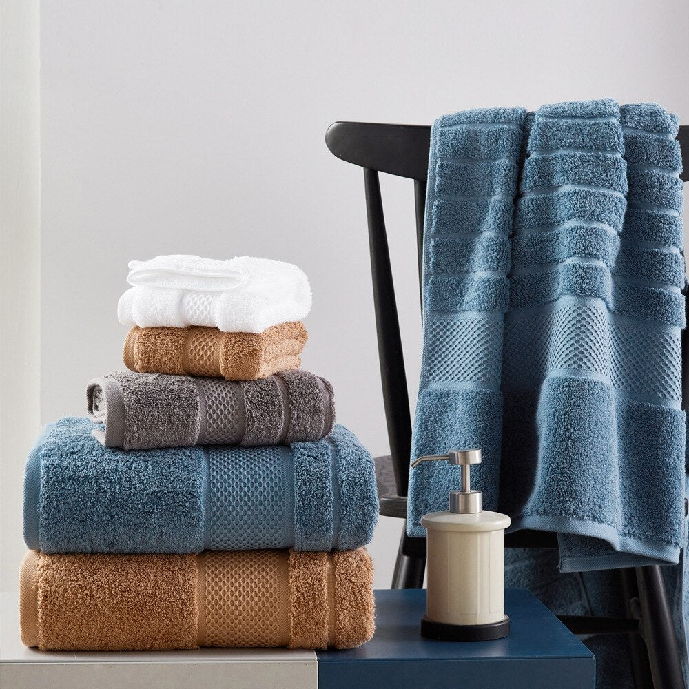 Bath Towel face Towels Egyptian cotton High-end hotel thickened wash towel SPA Towel set Strong water absorption