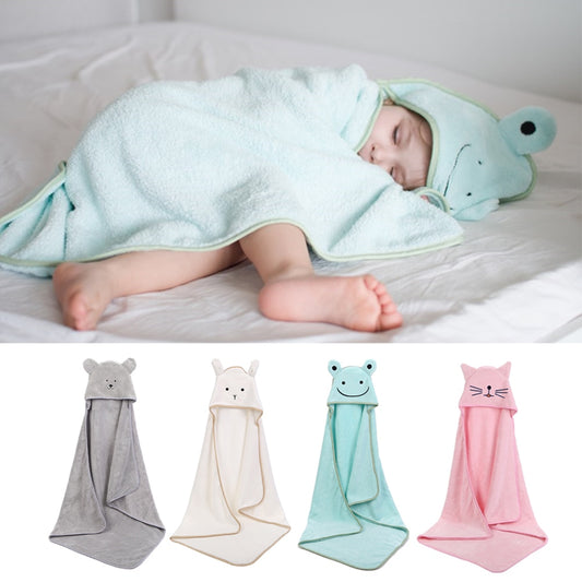 Baby Poncho Style Bath Towel