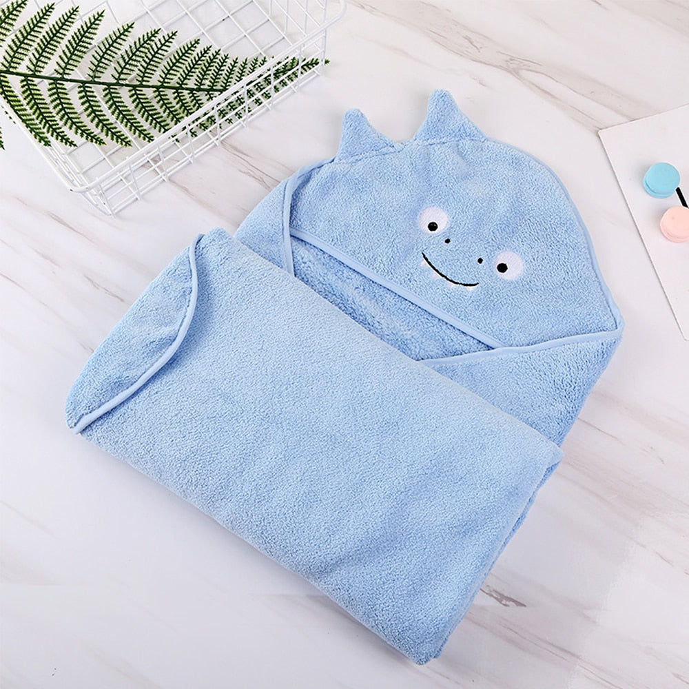 Baby Poncho Style Bath Towel