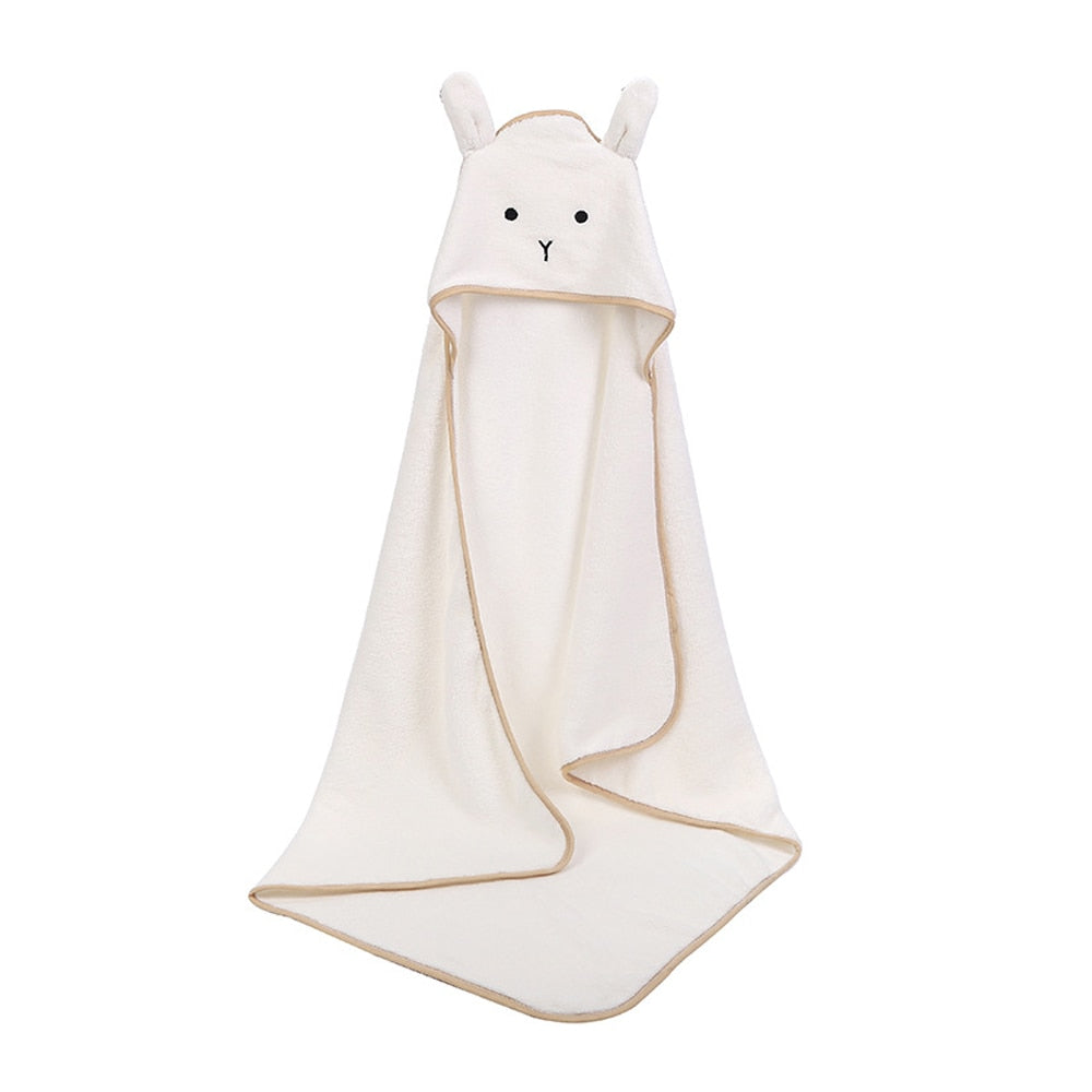 Baby Poncho Style Bath Towel