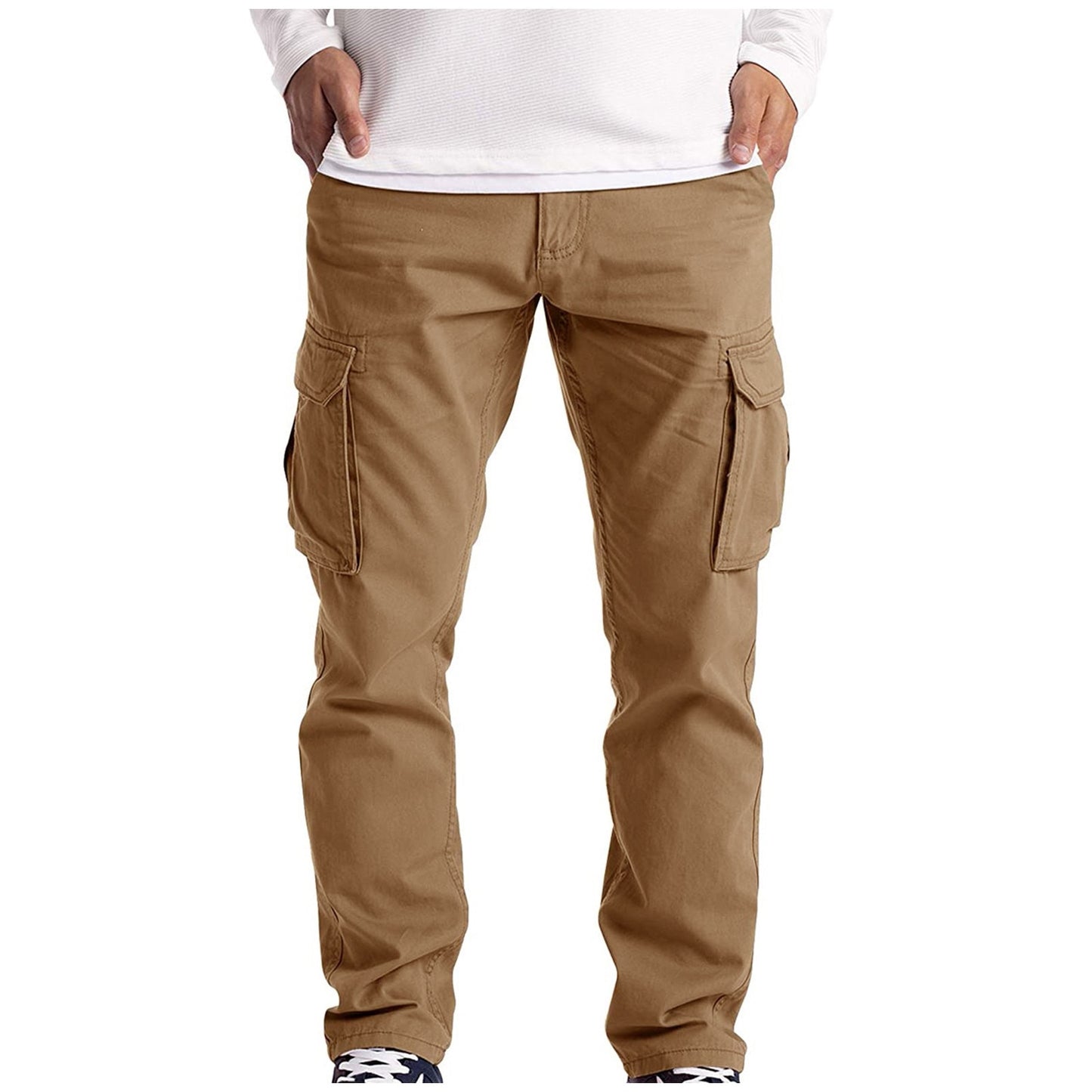 Men's Lightweight Breathable Multi-Pocket Cargo Pants