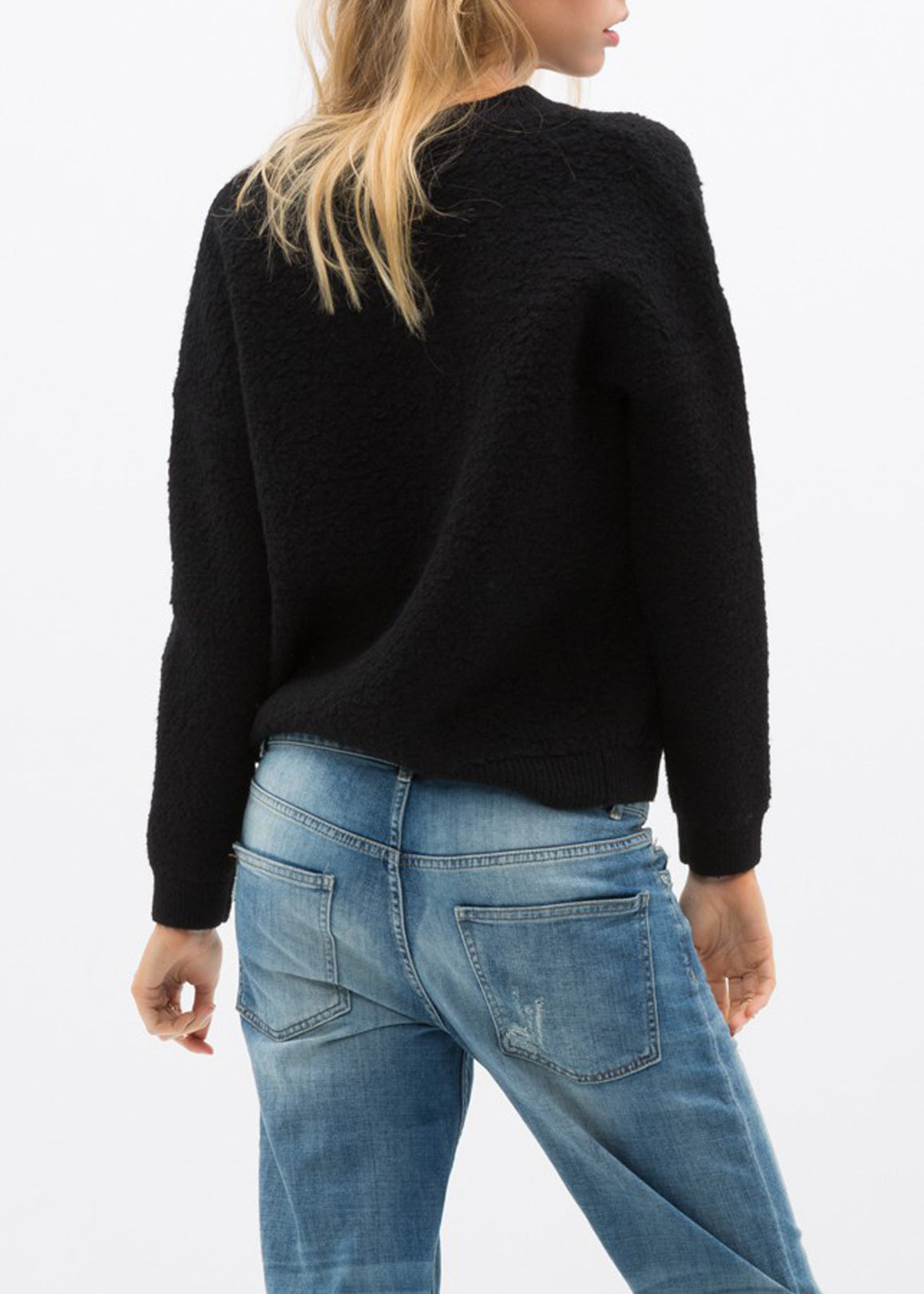 Rag Wool Knit Crew Neck