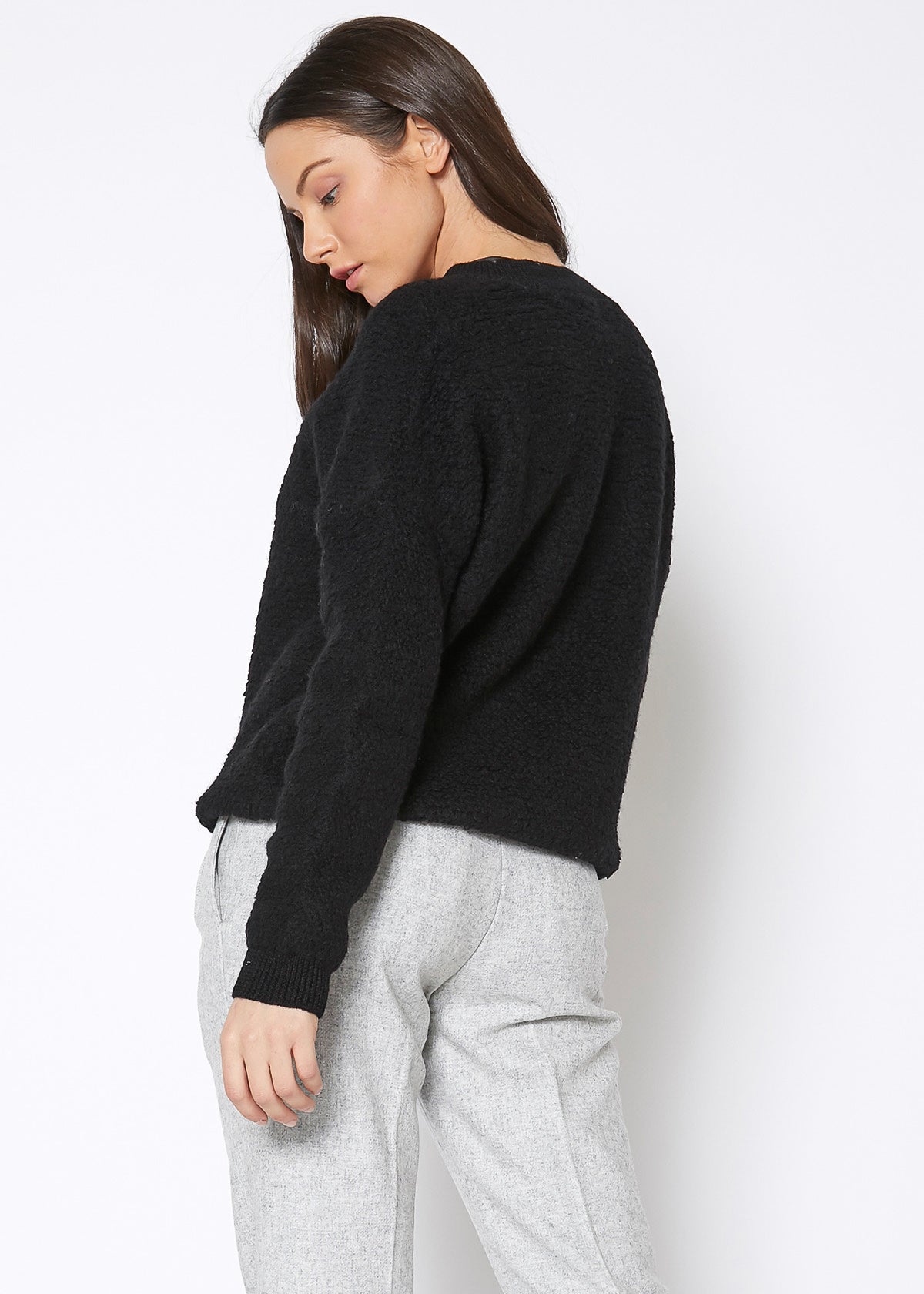 Rag Wool Knit Crew Neck