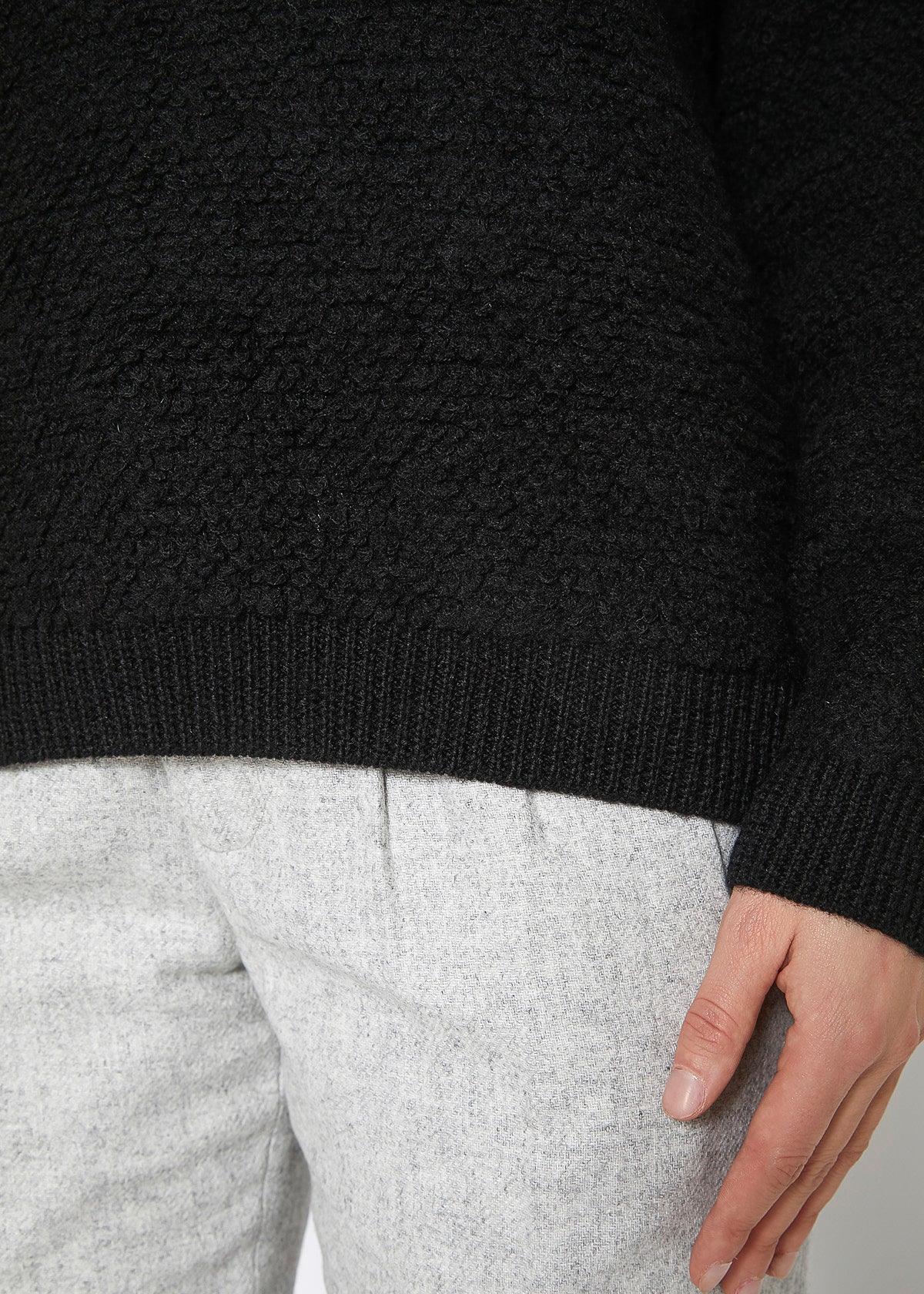 Rag Wool Knit Crew Neck