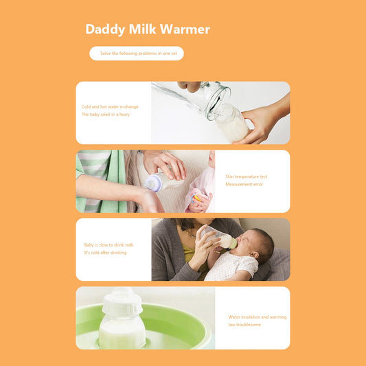 USB Baby Nursing Bottle Heater Portable Milk Thermostat Heating Bag On The Go