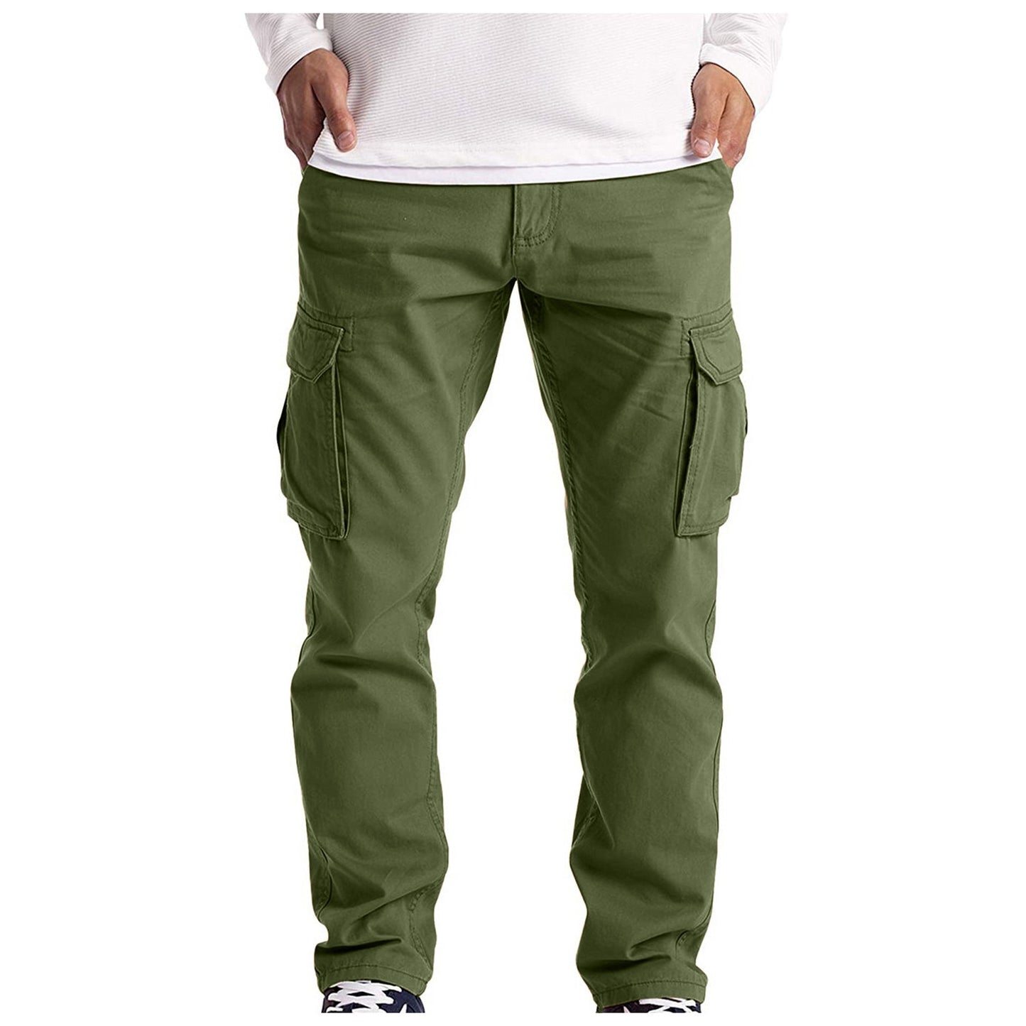 Men's Lightweight Breathable Multi-Pocket Cargo Pants