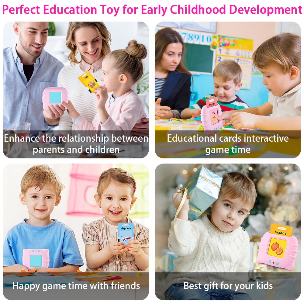 Childhood Early Intelligent Talking Flash Cards Toy